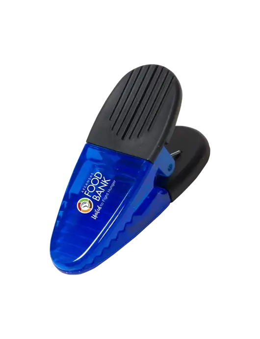 Magnetic Royal Power Clip w/Arkansas Foodbank Logo