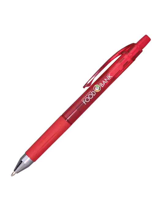 Translucent Red Tint Pen - Red Ink w/Arkansas Foodbank Logo